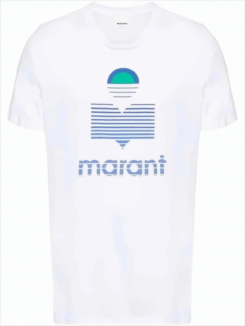 Isabel Marant Relaxed Fit Short-Sleeved Graphic T-Shirt