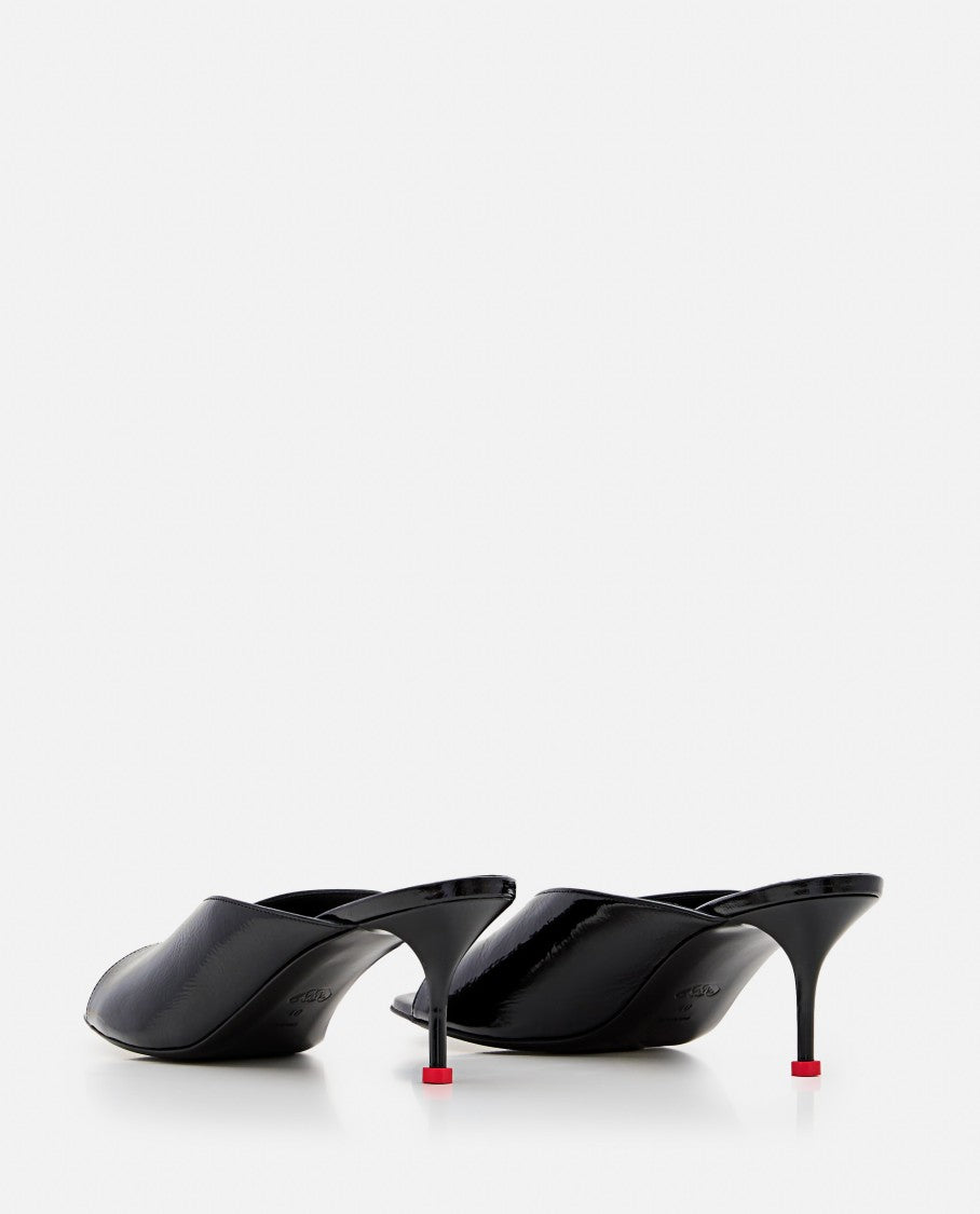 Alexander Mcqueen Leather Mule Sandals