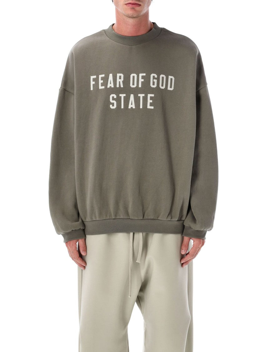 Fear Of God 90’S Fit Fleece Crewneck Sweatshirt