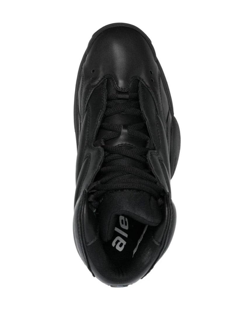Alexander Wang Padded-Panel Low-Top Sneakers