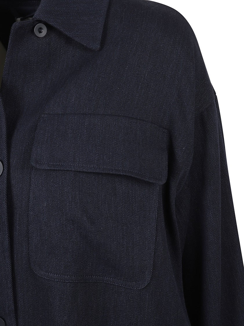 Max Mara Relaxed Fit Blue Jacket