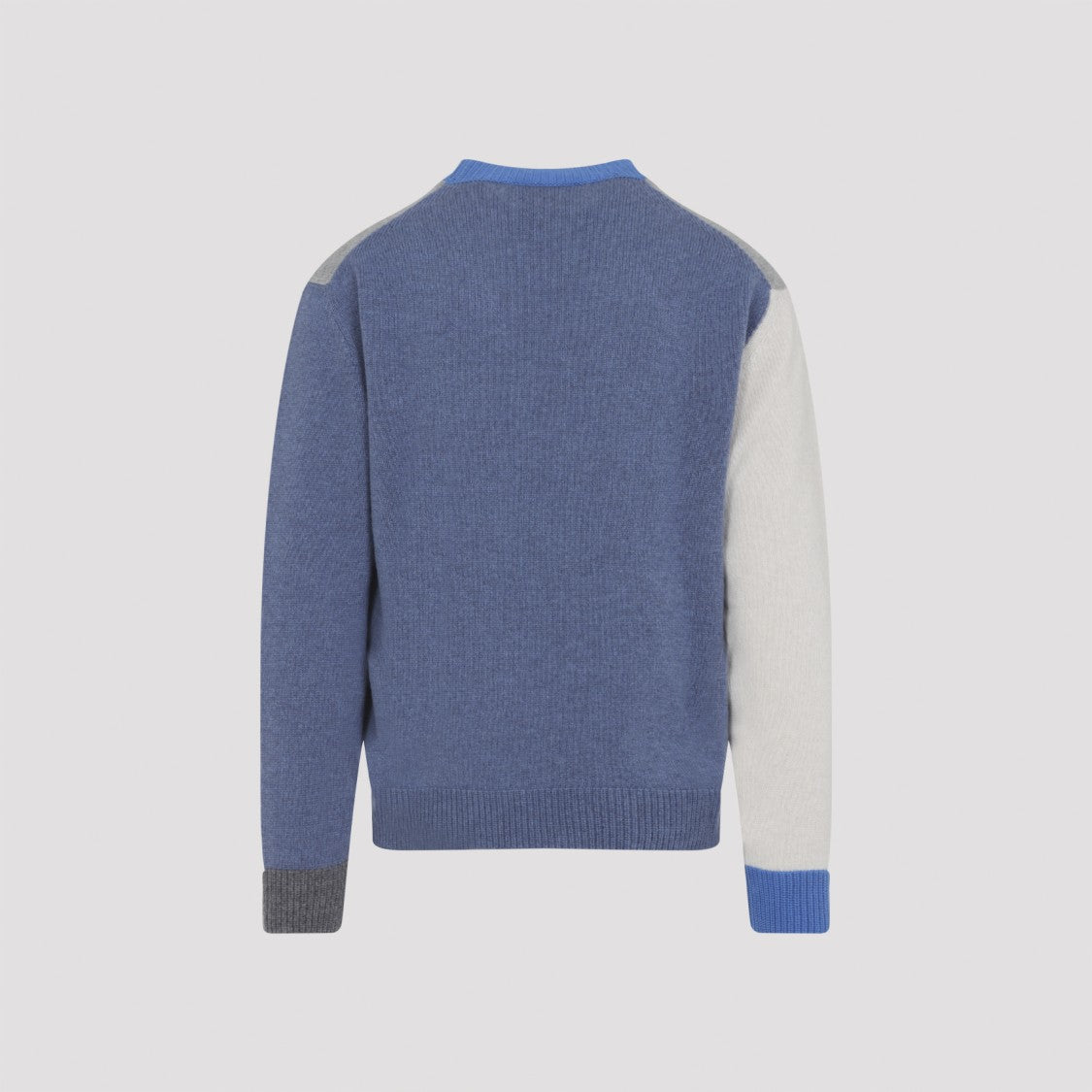 Marni Color-Block Metallic Cashmere Sweater