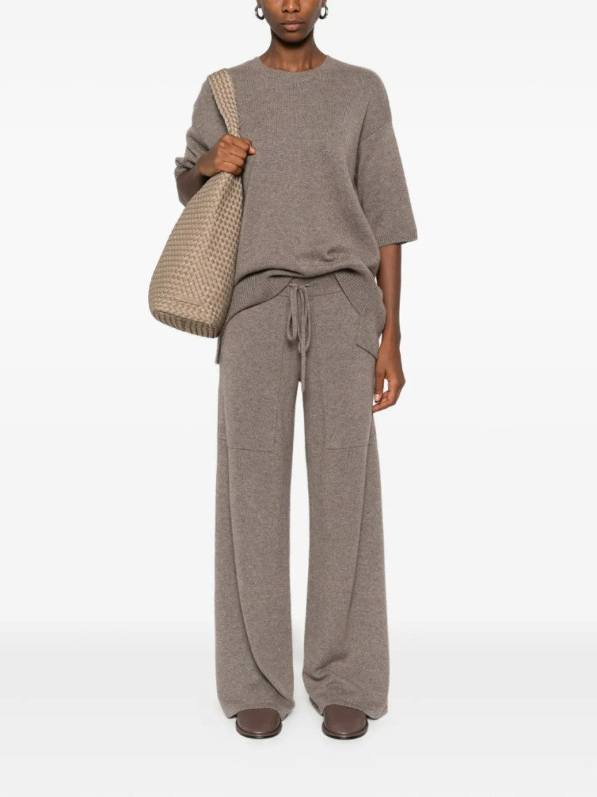 Lisa Yang Short-Sleeve Cashmere Jumper
