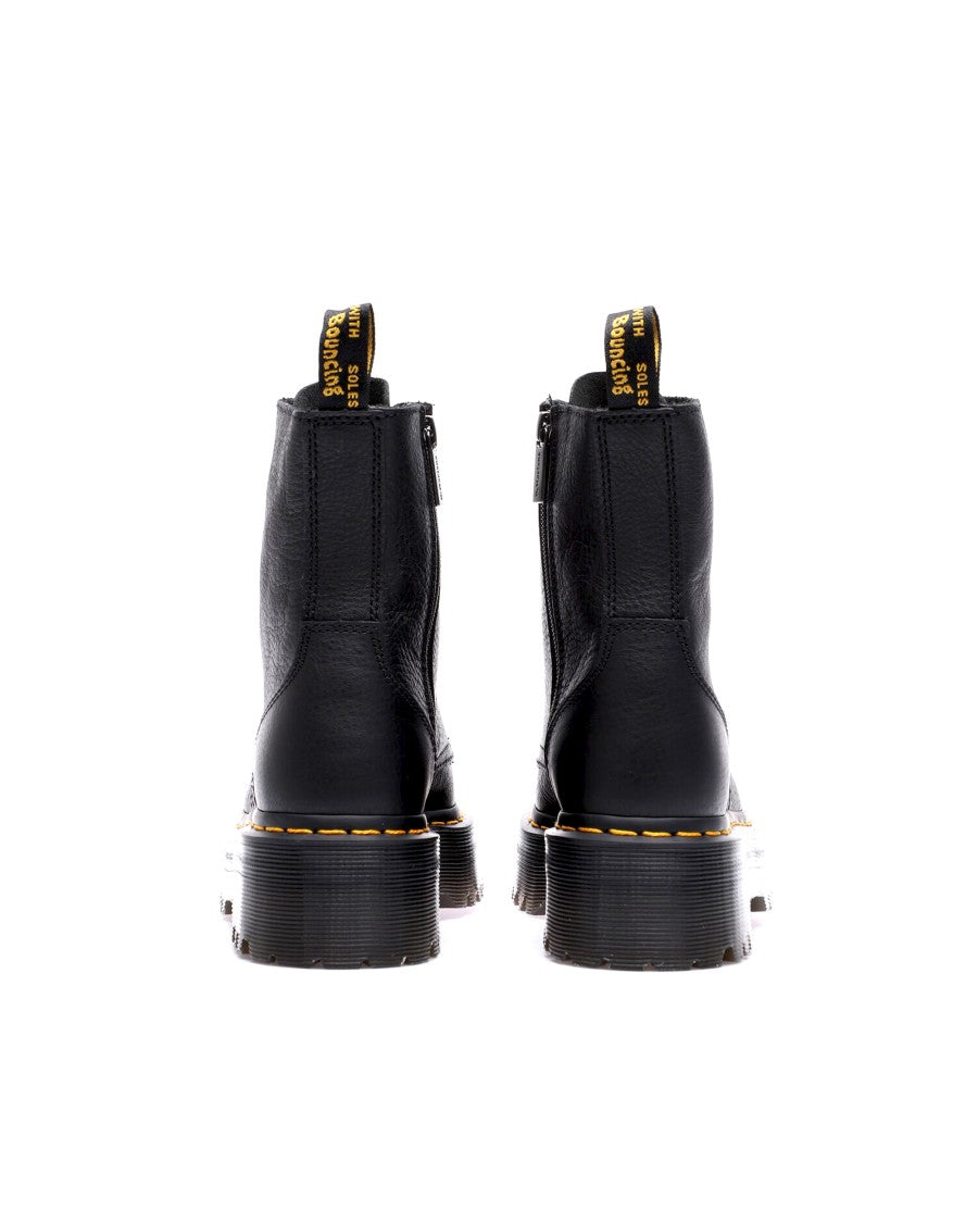 Dr. Martens Jadon Iii Platform Ankle Boots In Black Pisa