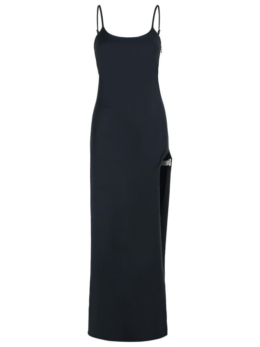 Coperni Black Cotton Blend Dress