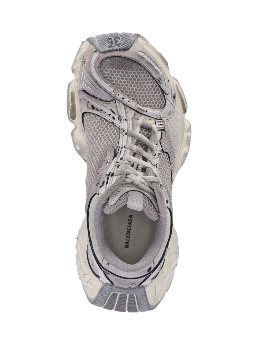 Balenciaga "Stapler" Sneakers – Beige