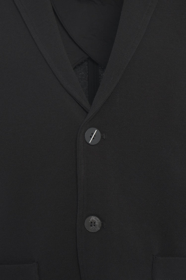 Thom Krom Single-Breasted Knit Blazer