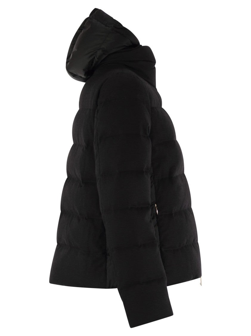 Herno Resort Silk And Cashmere Down Jacket