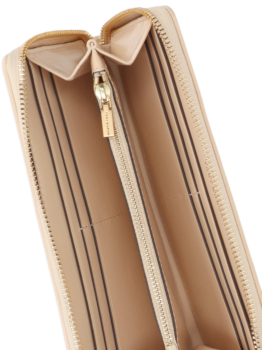 Tory Burch Kira Zip Continental Wallet – Pink