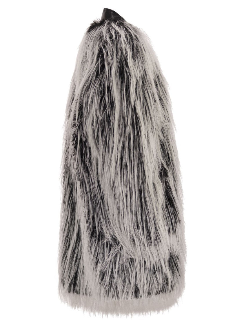 Sportmax Adesso1234 - Oversized Two-Tone Jacket
