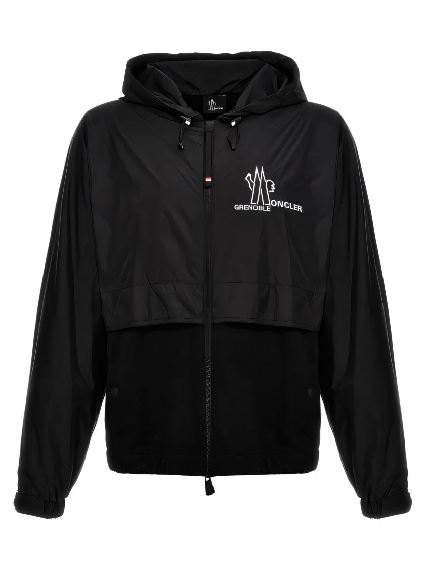 Moncler Black Hooded Jacket
