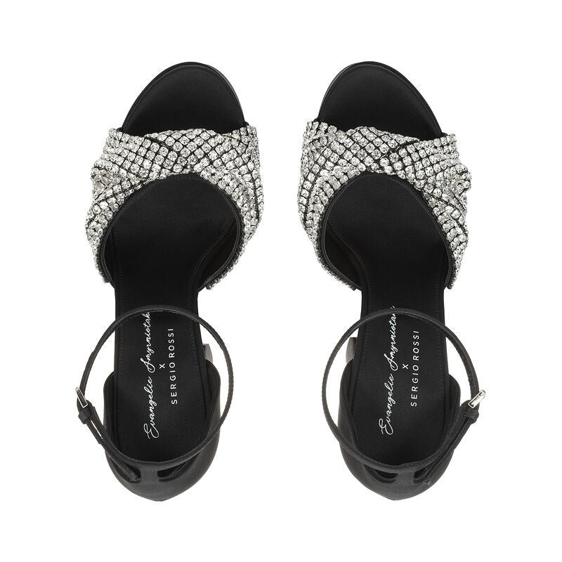 Sergio Rossi Evangelie Sandal Heel 80