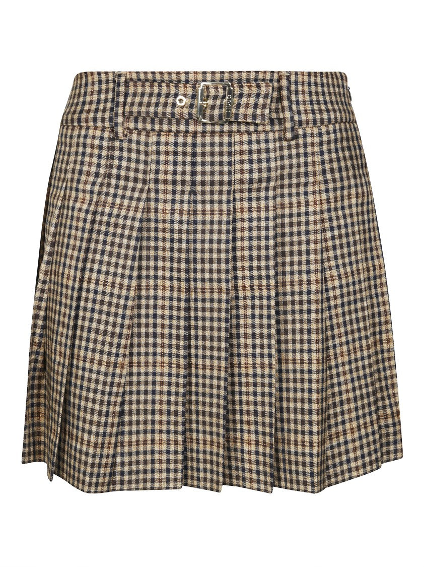 Liu Jo Fitted Mini Skirt With Smooth Texture
