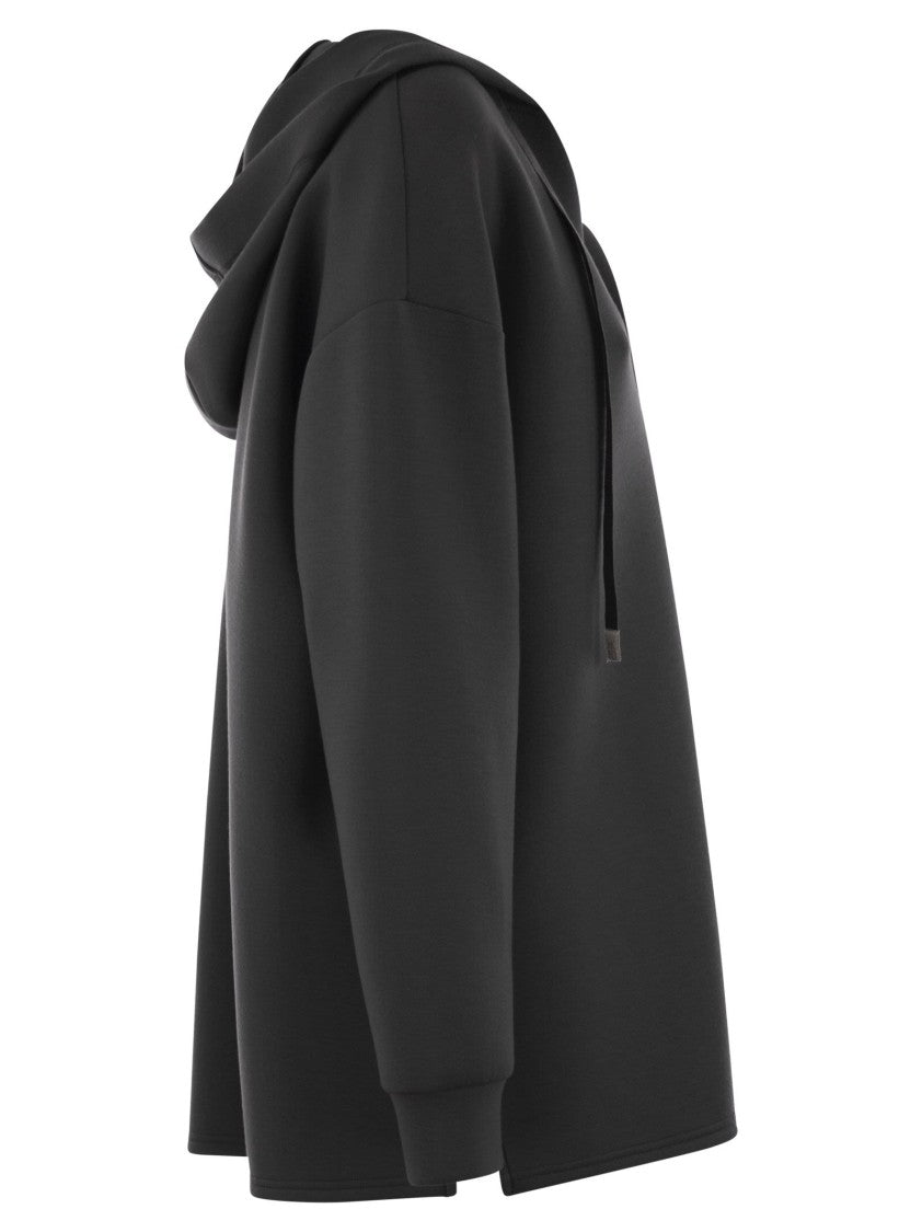 Max Mara Giallo - Long Sweatshirt In Scuba Jersey