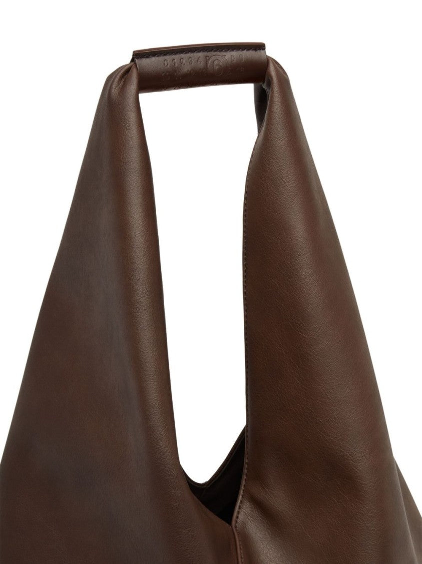 Mm6 By Maison Margiela Medium Triangular Shopping Bag With Structured Handle