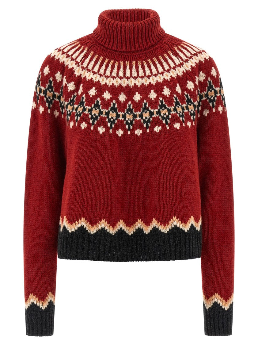 Alanui 'Sweet Winter' Turtleneck Sweater