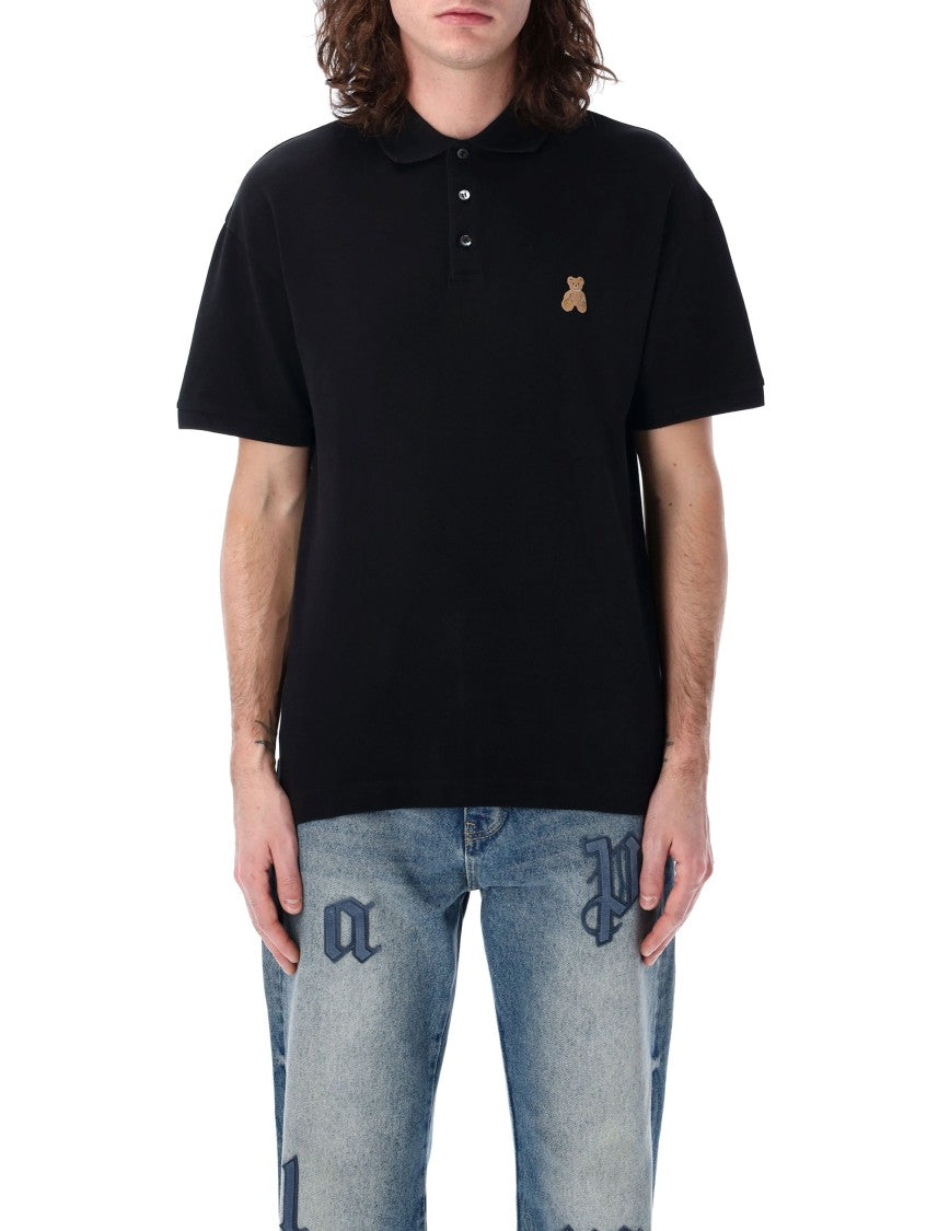 Palm Angels Mini Bear In Mind Polo Ss