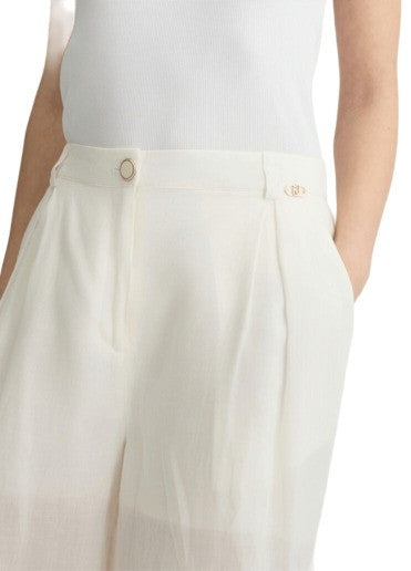 Liu Jo Wide-Leg Trousers With Front Button Closure