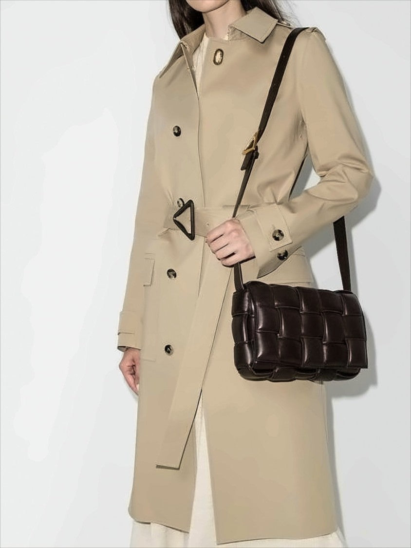 Bottega Veneta Padded Woven Shoulder Bag