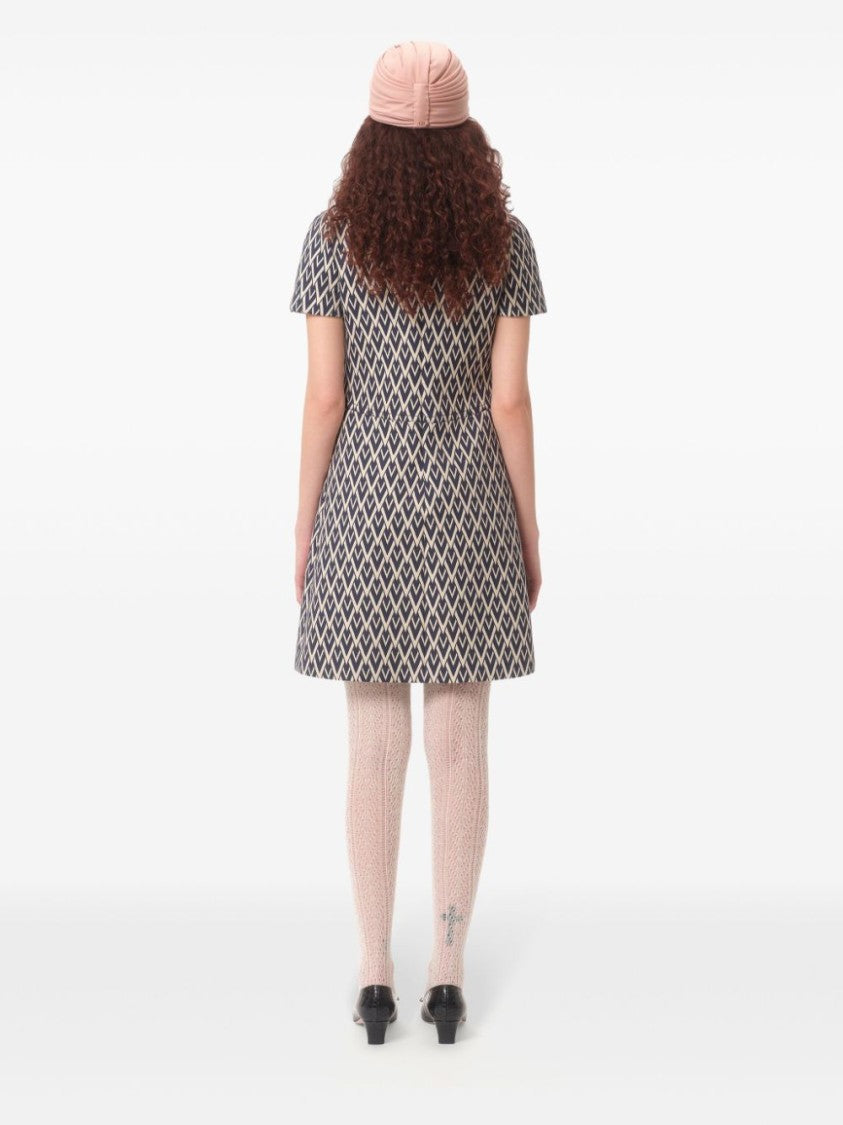 Valentino Toute La V Short Dress