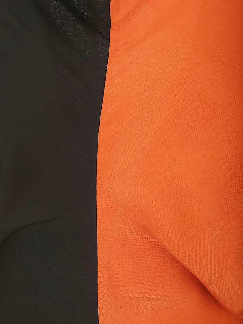 Colville Long Bicolor Shortsleeve Dress