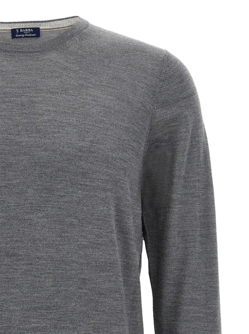 Barba Wool And Silk Sweater