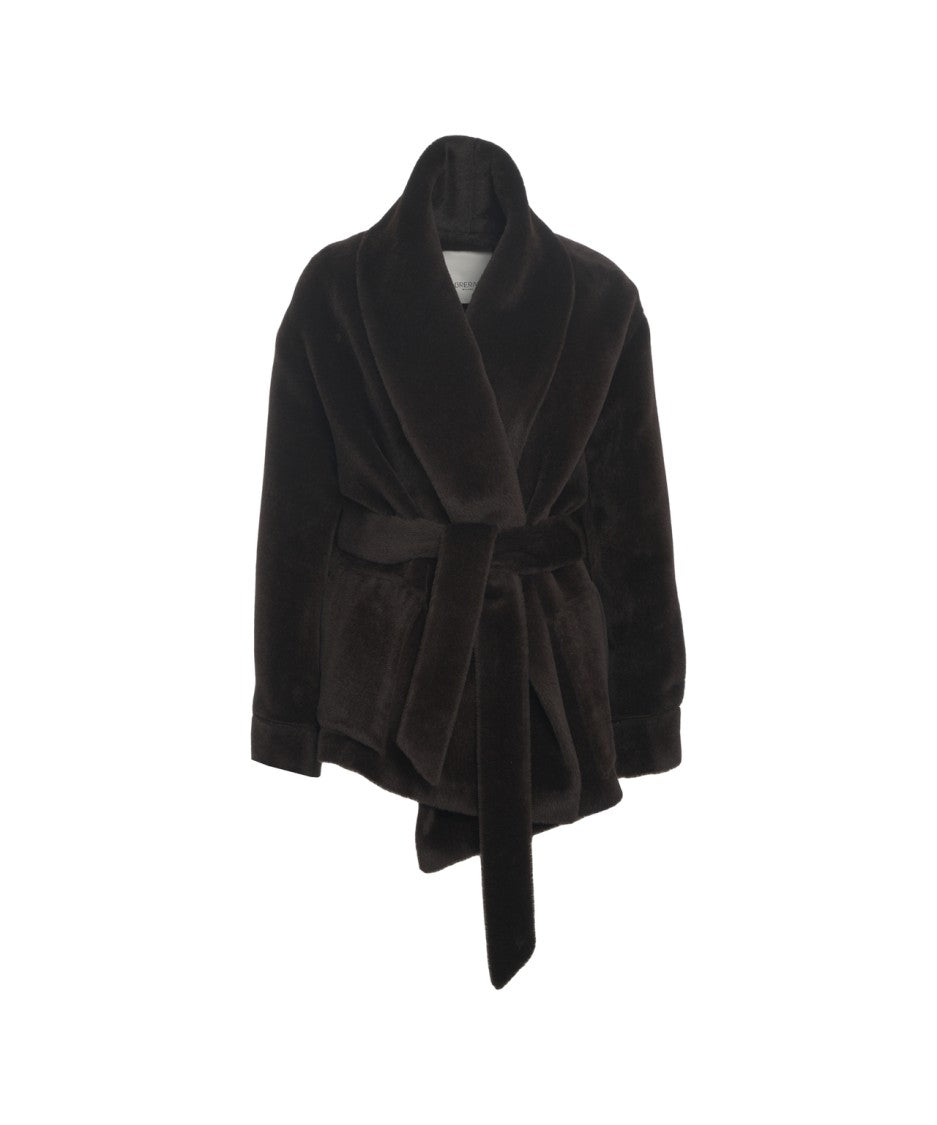 Breras Alpaca Fur Coat