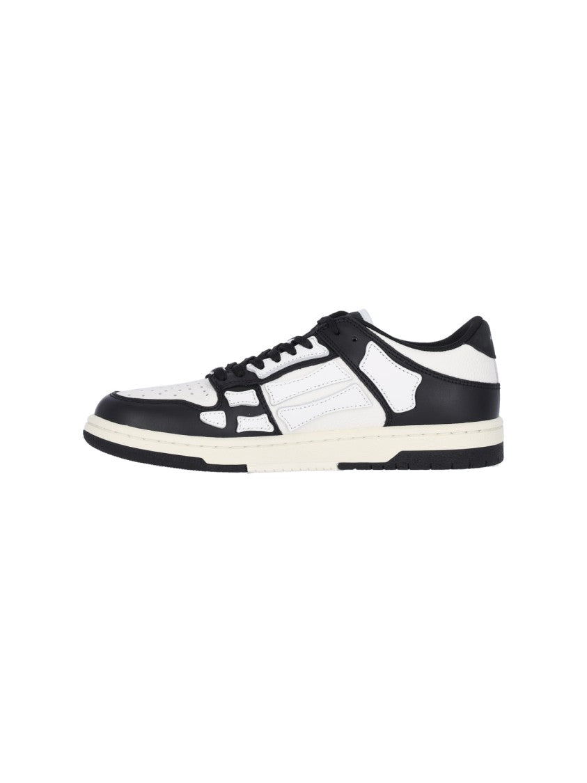 Amiri "Skel" Low-Top Sneakers – Black