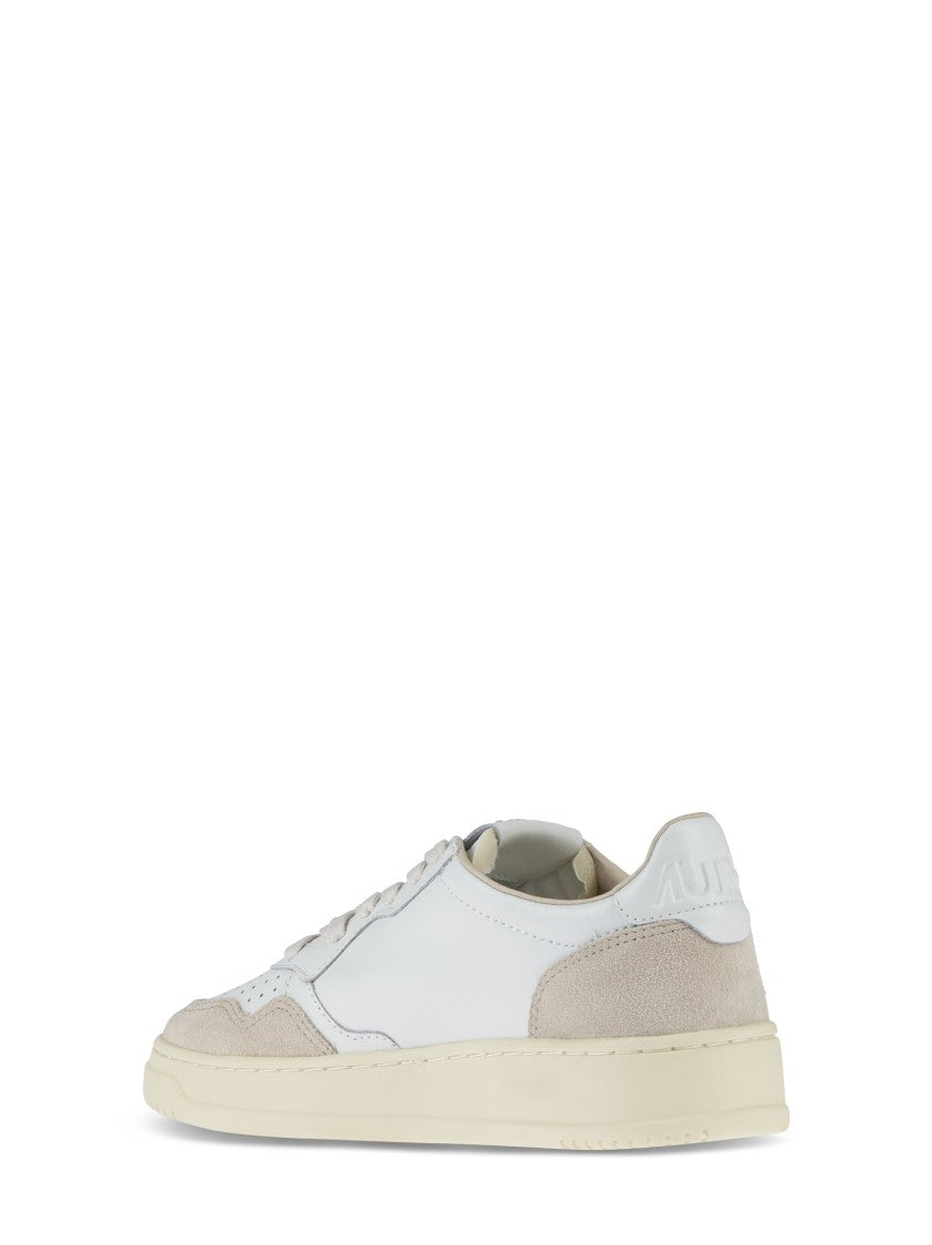 Autry Low-Top Sneakers With Smooth Leather And Suede Accents