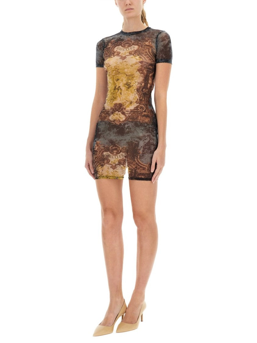 Jean Paul Gaultier Mini "Medaillon" Dress