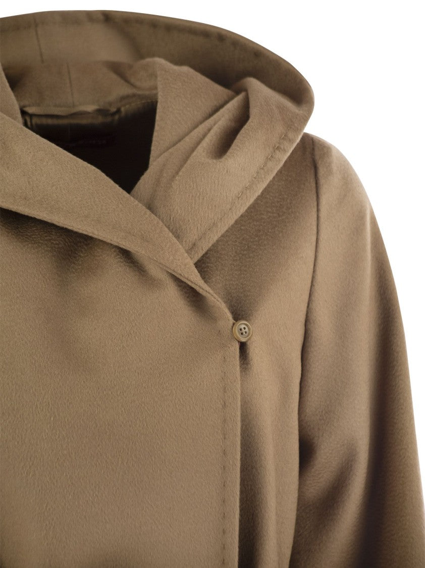 Max Mara Newmang - Wool Coat With Hood