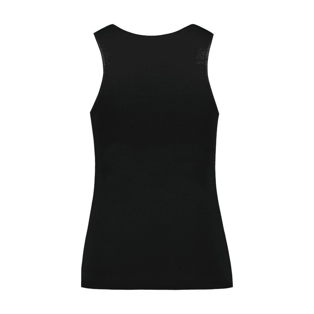 Simone Rocha Fitted Ruffle Frill T-Shirt - Cotton - Black