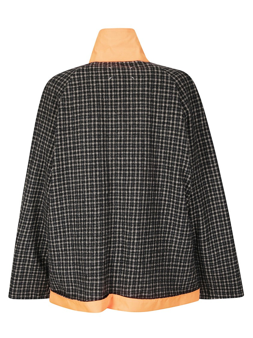 Maison Margiela Reversible Cropped Jacket With Oversized Fit