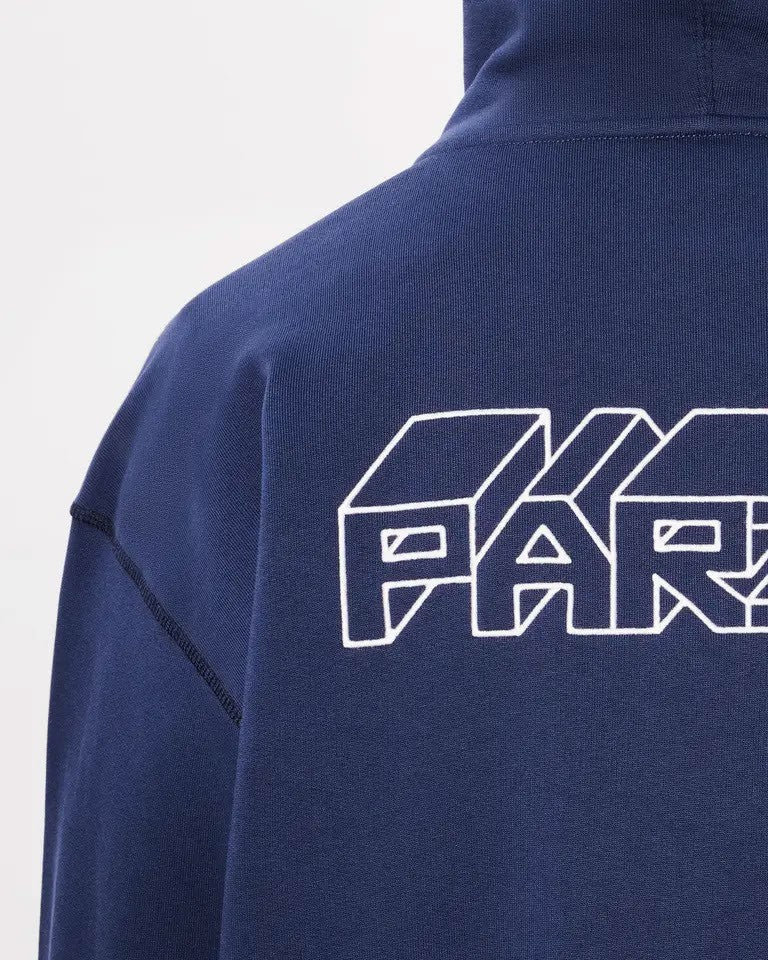Kenzo Zipped Hoodie With Large Embroidered Logo