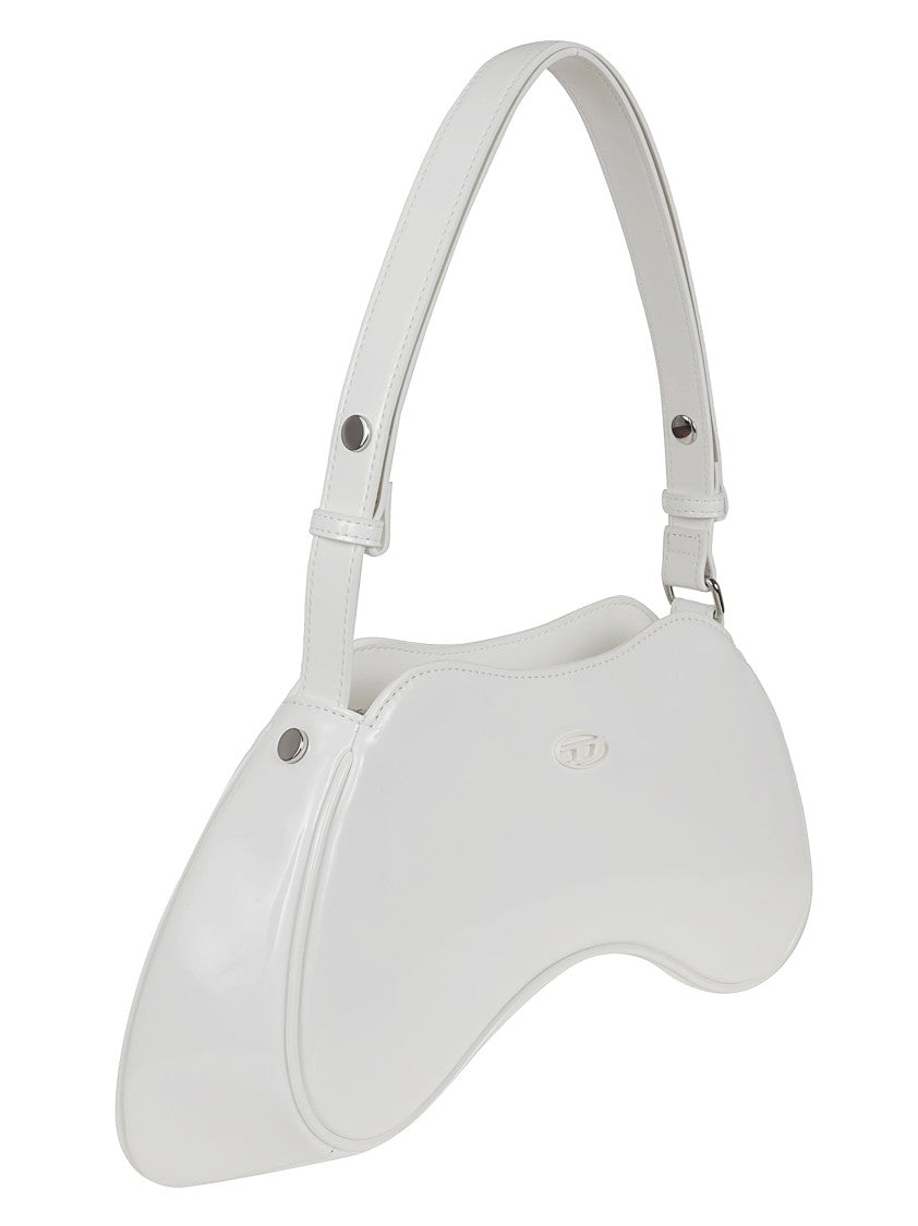Diesel Curved Silhouette Shoulder Bag With Finish