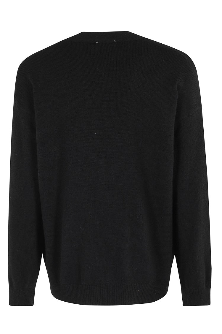 A Paper Kid V-Neck Knitted Cardigan