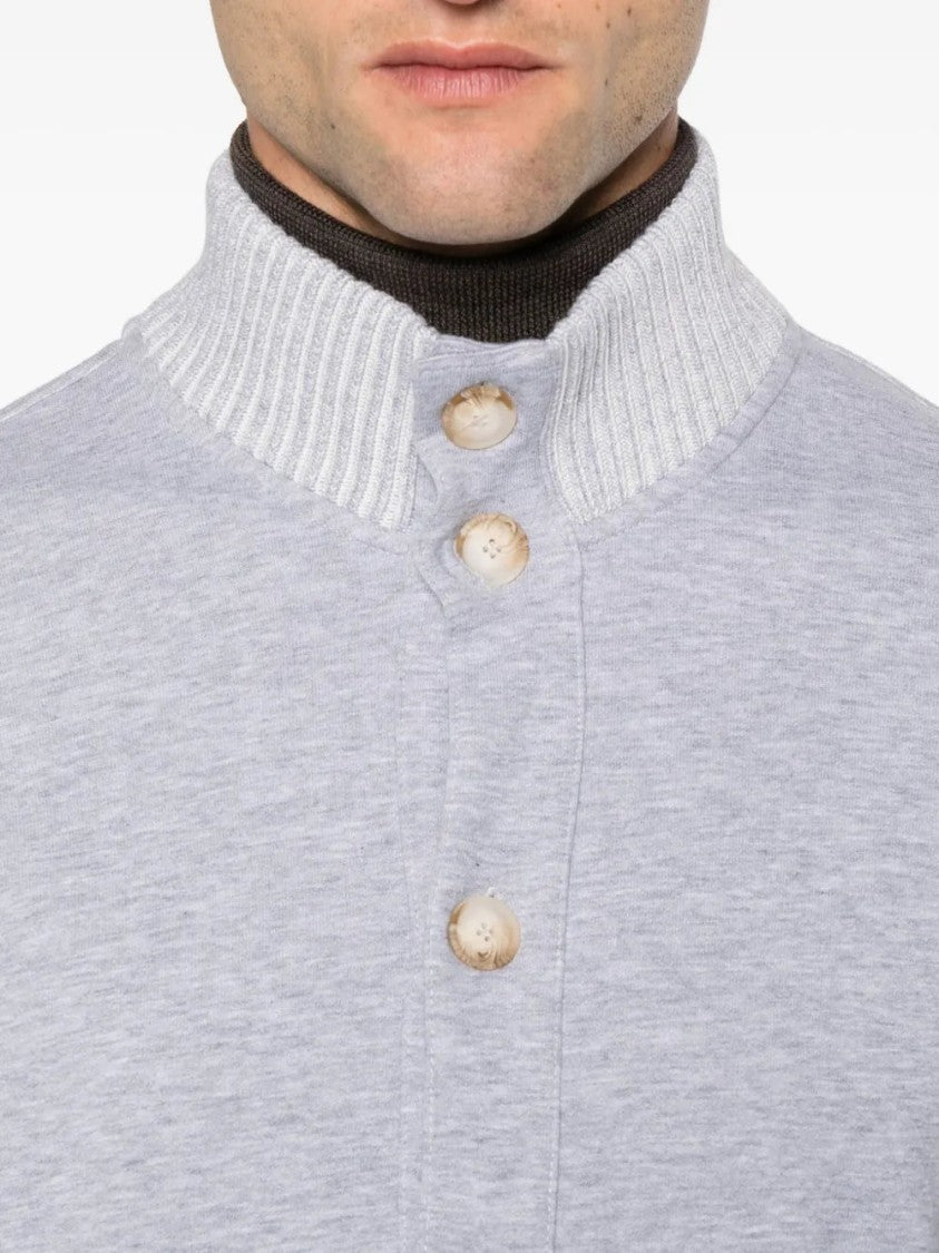 Gran Sasso Button-Fastening Ribbed-Hem Jacket