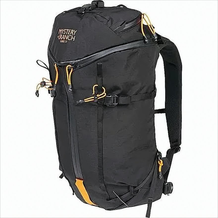 Mystery Ranch Streamlined Nylon Backpack With Orange Accents