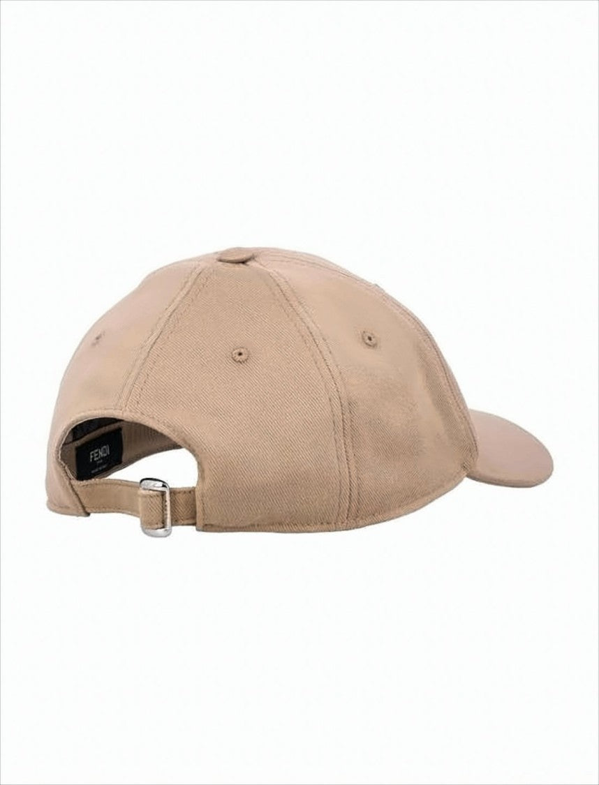 Fendi Structured Baseball Cap With Bold Embroidered Detailing