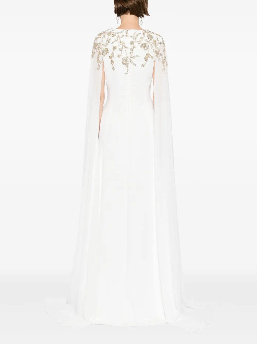 Saiid Kobeisy Embellished Crepe Kaftan