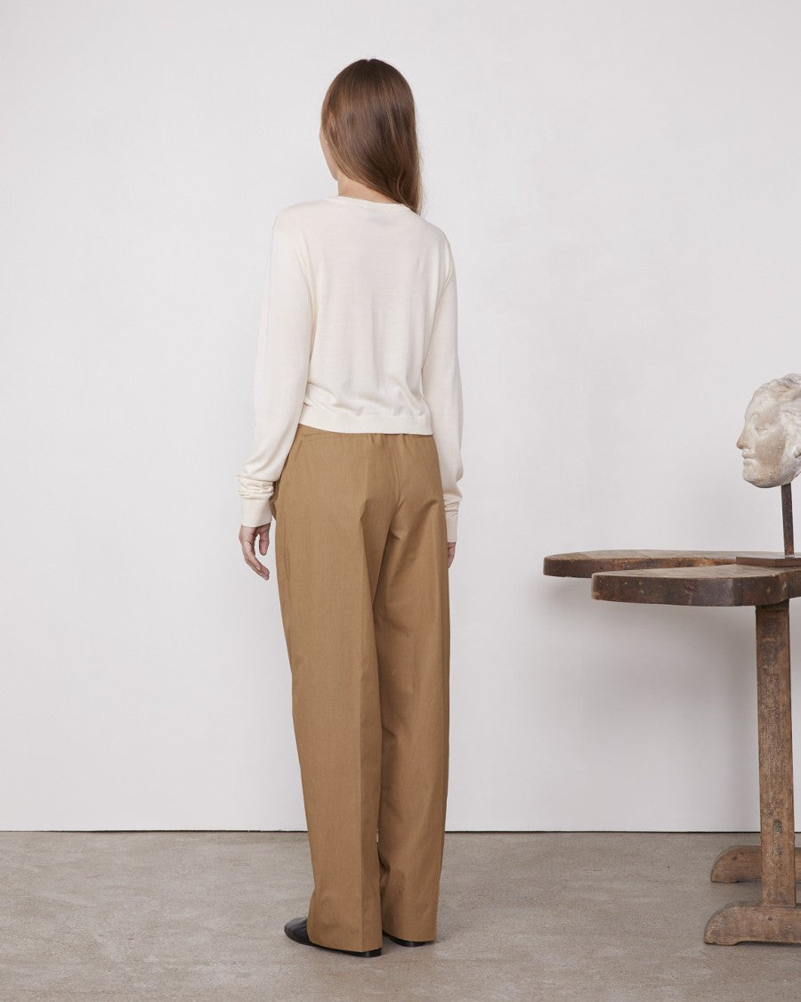 Officine Generale Slightly Fitted Long Sleeve Cardigan
