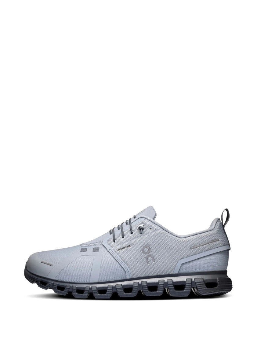 On Textured Grey Sneakers With Streamlined Silhouette