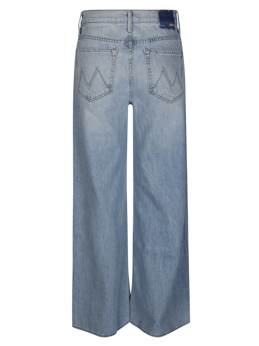 Mother The Undercover Light Wash Wide-Leg Jeans
