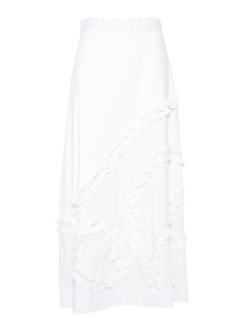 Clips Pleated Skirt
