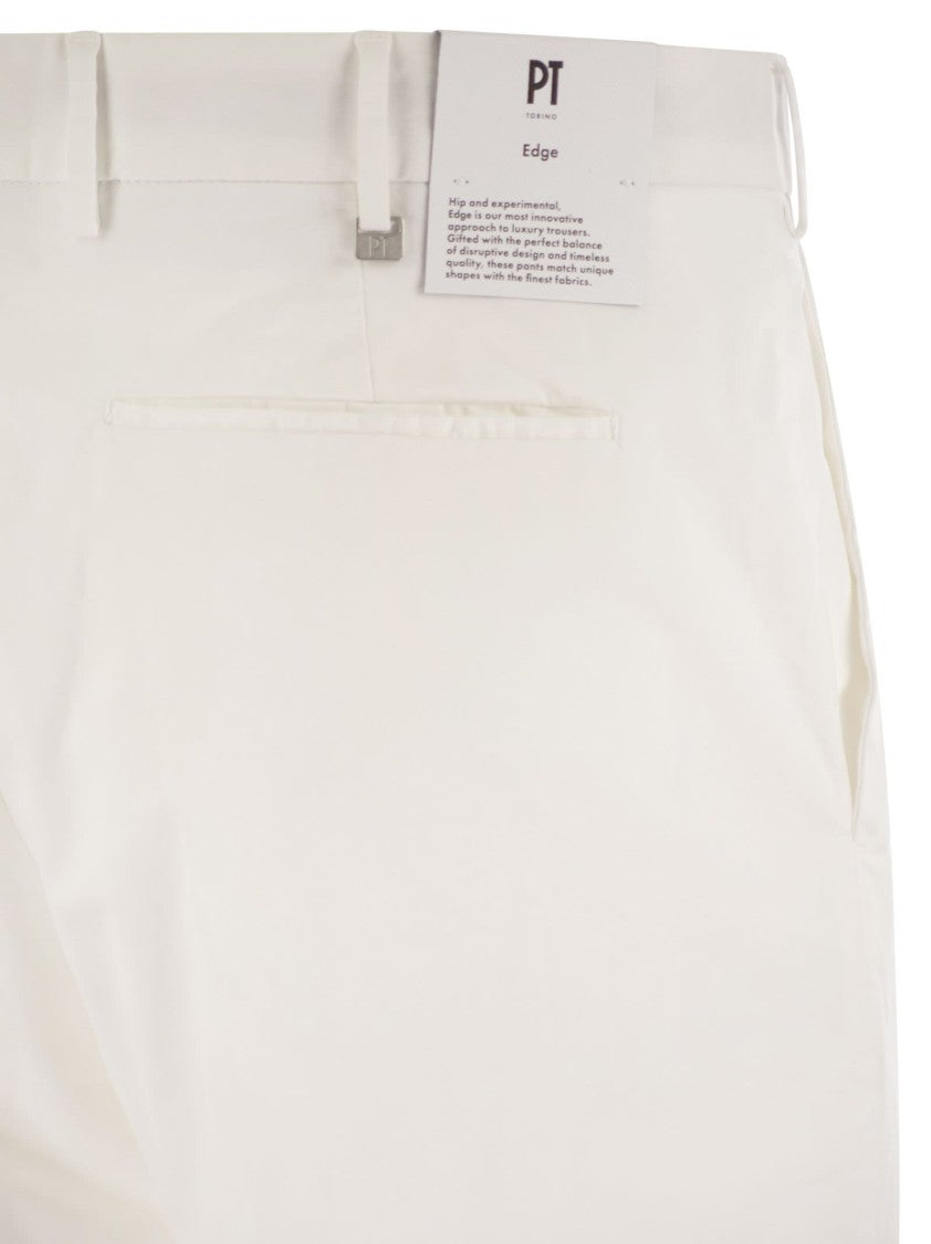 Pt Torino Rebel - Stretch Cotton Trousers