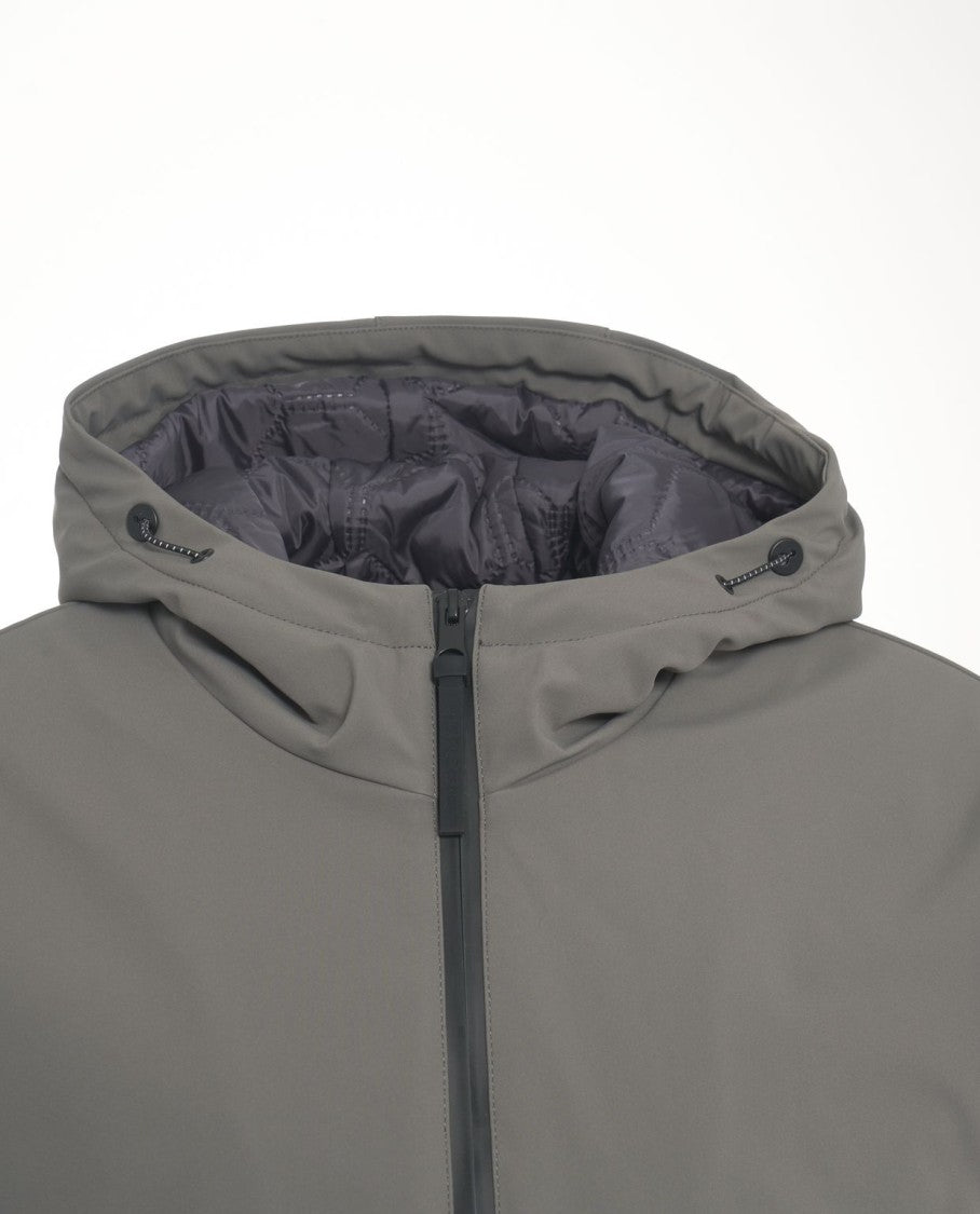 People Of Shibuya Practical Hooded Fuji Jacket With Double-Zipper Closure