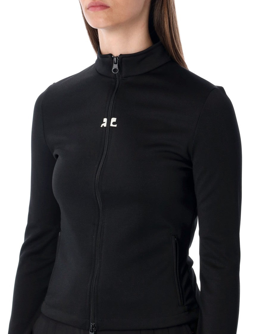 Courrèges Biker Tracksuit Interlock Jacket