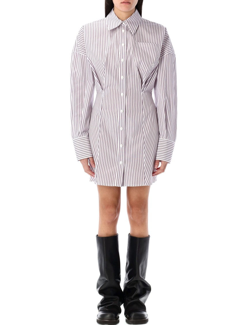 The Attico Popeline Shirt Dress