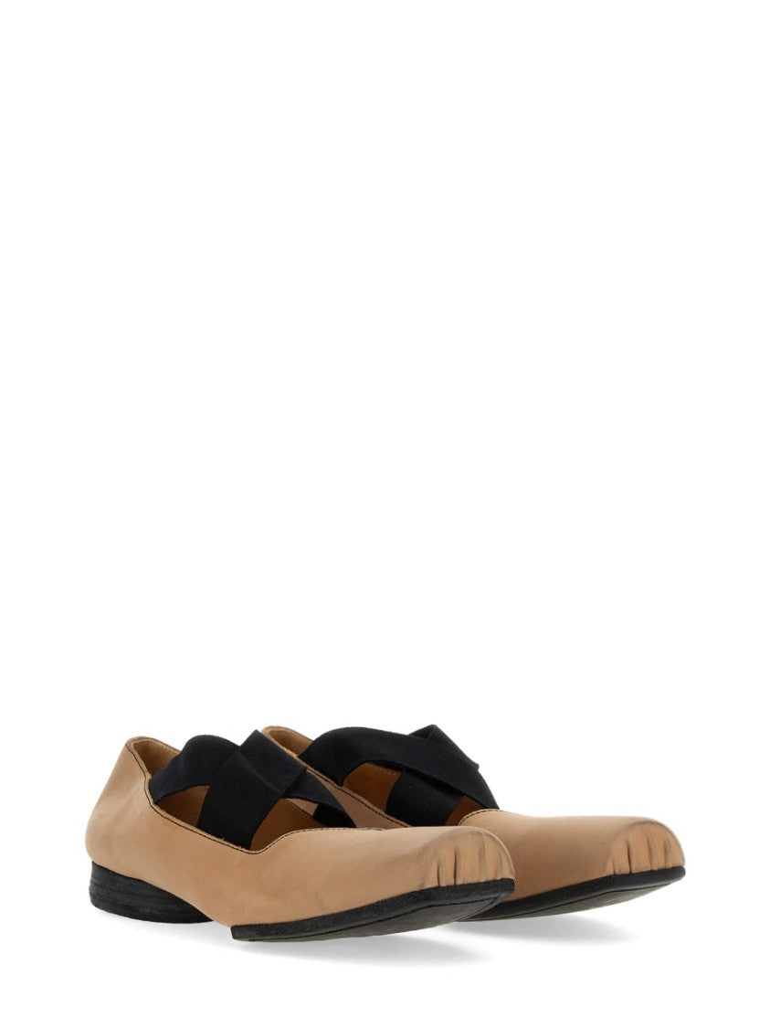 Uma Wang Leather Ballerina