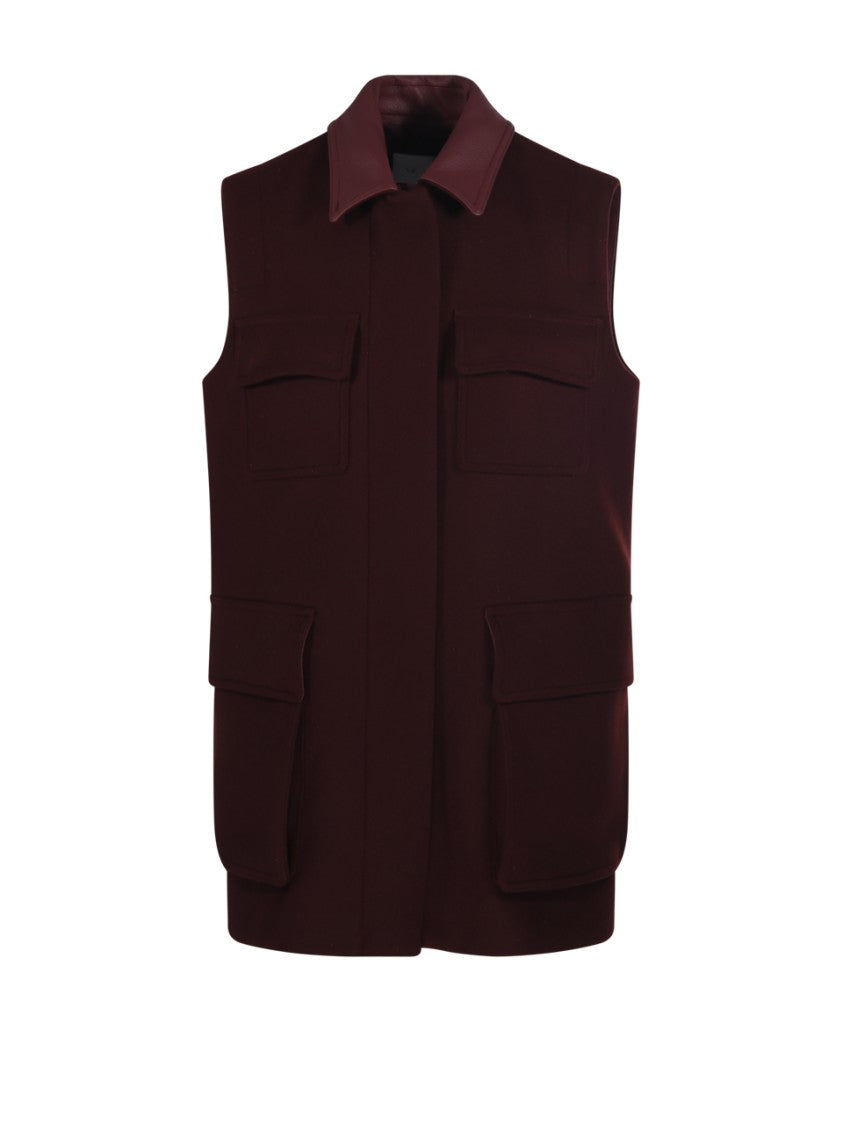 Max Mara Aeroso1234 Coat Without Sleeves